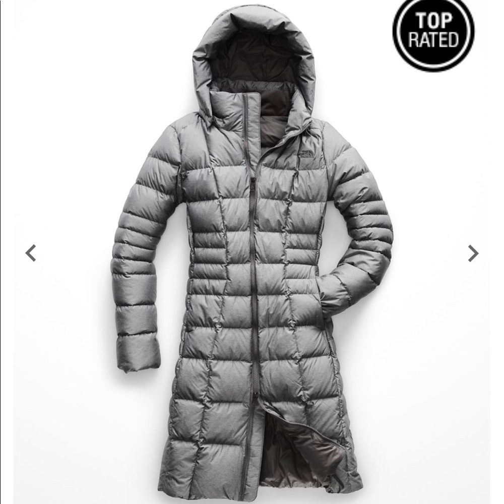 Mauve North Face Metropolis Parka (550 Down)